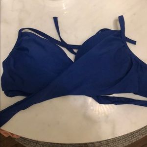 Victoria’s Secret blue swim top
